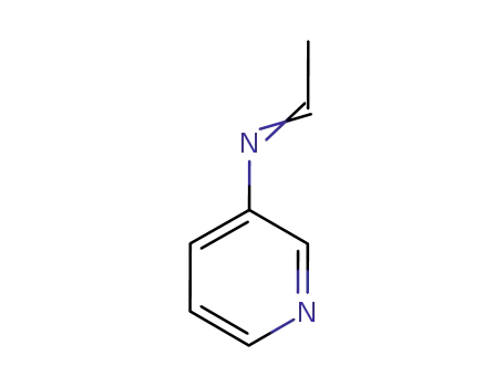 Molecular Structure of 596813-59-1 (3-Pyridinamine,N-ethylidene-(9CI))