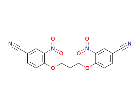 1,3-bis(4-cyano-2-nitrophenoxy)propane