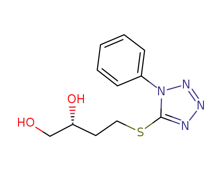 (2R)-4-[(1-phenyl-1H-tetrazol-5-yl)sulfanyl]butane-1,2-diol