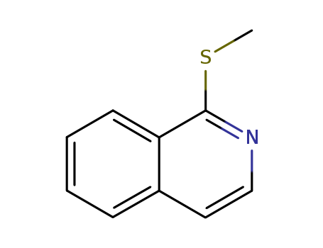 Isoquinoline, 1-(methylthio)-