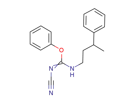 1-cyano-2-phenyl-3-(3-phenylbutyl)isourea
