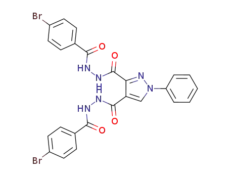 C<sub>25</sub>H<sub>18</sub>Br<sub>2</sub>N<sub>6</sub>O<sub>4</sub>