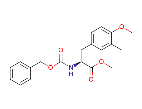 N-benzyloxycarbonyl-3-methyl-4-methoxy-L-phenylalanine methyl ester