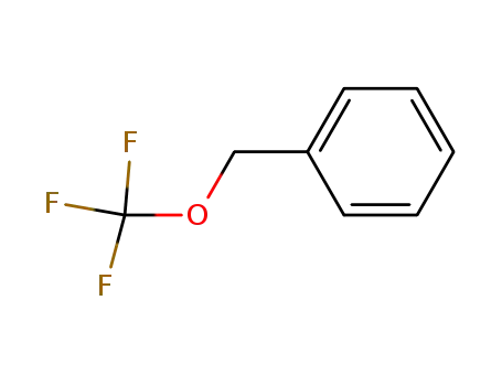 Molecular Structure of 31835-20-8 (((trifluoromethoxy)methyl)benzene)