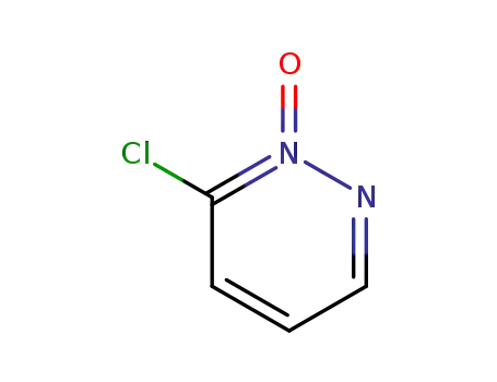 Molecular Structure of 7217-75-6 (Pyridazine, 3-chloro-, 2-oxide)