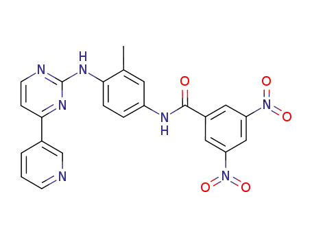 N-[3-methyl-4-(4-pyridin-3-ylpyrimidin-2-ylamino)phenyl]-3,5-dinitrobenzamide