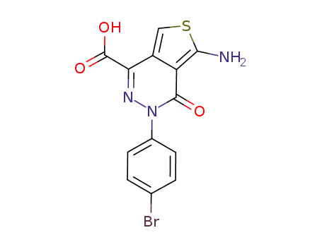 5-amino-3-(4-bromophenyl)-4-oxo-3,4-dihydrothieno[3,4-d]pyridazine-1-carboxylic acid