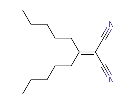 Molecular Structure of 13017-59-9 (2-(1-pentyl-hexylidene)-malononitrile)