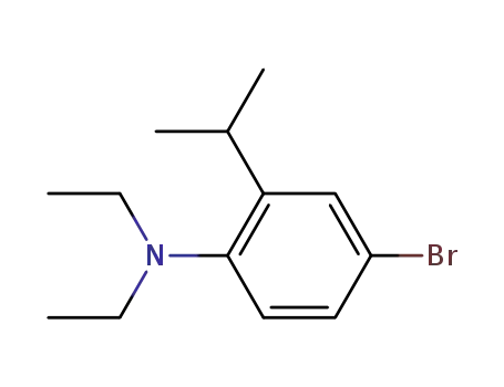 4-bromo-N,N-diethyl-2-isopropylaniline