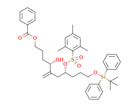 Molecular Structure of 1193376-74-7 (C<sub>43</sub>H<sub>54</sub>O<sub>7</sub>SSi)