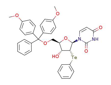 2'-deoxy-2'-phenyltellanyl-5'-O-(4,4'-dimethoxytrityl)uridine