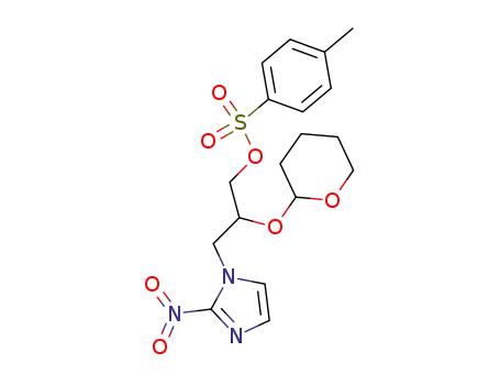 Molecular Structure of 150196-34-2 (1-(2'-NITRO-1'-IMIDAZOLYL)-2-O-TETRAHYDROPYRANYL-3-O-TOLUENESULFONYL-PROPANEDIOL)