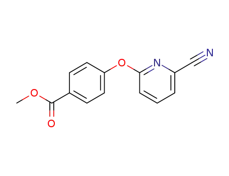 methyl 4-(6-cyanopyridin-2-yloxy)benzoate