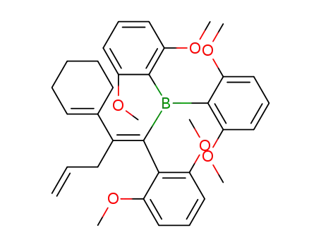 (E)-1-(2,6-dimethoxyphenyl)-1-bis(2,6-dimethoxyphenyl)boryl-2-(cyclohex-1-enyl)penta-1,4-diene