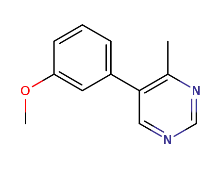 5-(3-methoxyphenyl)-4-methylpyrimidine