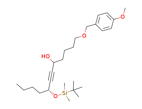 (8R)-8-{[ (tert-butyl)dimethylsilyl]oxy}-1-[(4-methoxybenzyl)oxy]dodec-6-yn-5-ol