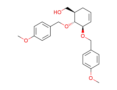 3,4-di-O-(p-methoxybenzyl)-5a-carba-D-glucal