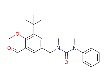 1-(3-tert-butyl-5-formyl-4-methoxybenzyl)-1,3-dimethyl-3-phenylurea