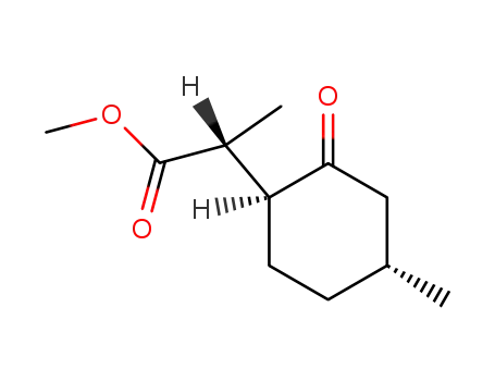 (1R,4S,8R)-3-oxo-p-menthan-9-oic acid methyl ester