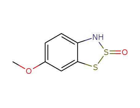 3H-1,2,3-Benzodithiazole, 6-methoxy-, 2-oxide