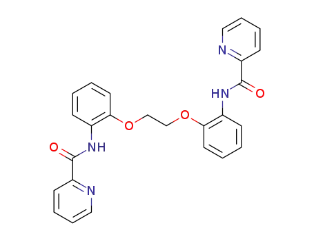 Molecular Structure of 1340527-35-6 (1,4-bis[o-(pyridine-2-carboxamidophenyl)]-1,4-dioxabutane)