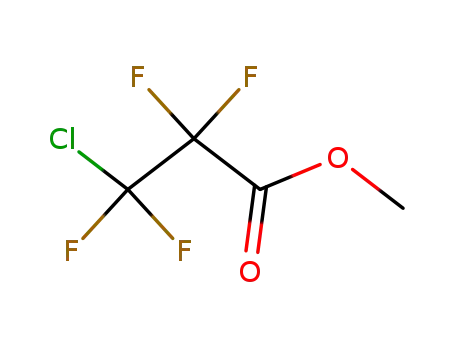 Molecular Structure of 127589-63-3 (3-CHLOROTETRAFLUOROPROPANOIC ACID METHYL ESTER)