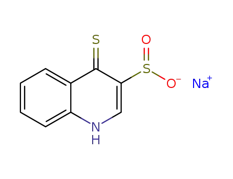 sodium 4-thioxo-1,4-dihydro-3-quinolinesulfinate