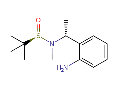 (R(S))-N-(R)-[1-(2-aminophenyl)ethyl]-N,2-dimethyl-2-propanesulfinamide