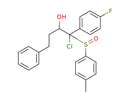 1-chloro-1-(4-fluorophenyl)-4-phenyl-1-[(4-tolyl)sulfinyl]butan-2-ol