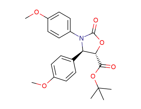 (4R,5S)-tert-butyl 3,4-bis(4-methoxyphenyl)-2-oxooxazolidine-5-carboxylate