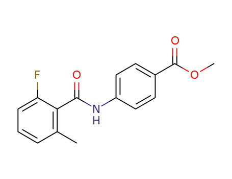 methyl 4-(2-fluoro-6-methylbenzamido)benzoate