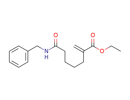 ethyl 7-(benzylamino)-2-methylene-7-oxoheptanoate