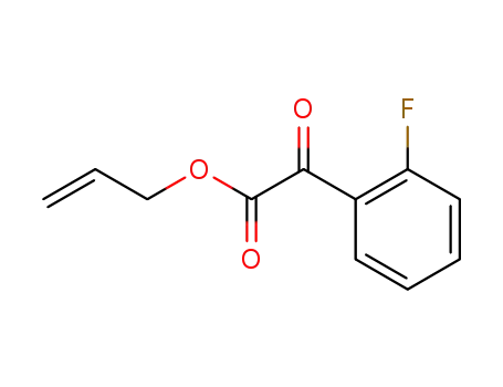 Molecular Structure of 1360924-15-7 (allyl 2-(2-fluorophenyl)-2-oxoacetate)