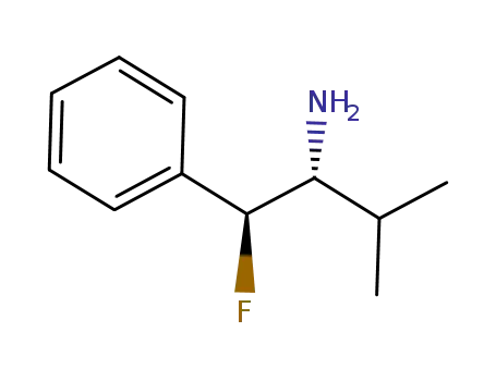 (1S,2R)-1-fluoro-3-methyl-1-phenylbutan-2-amine