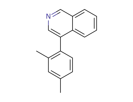 Molecular Structure of 1360592-40-0 (4-(2,4-dimethylphenyl)isoquinoline)
