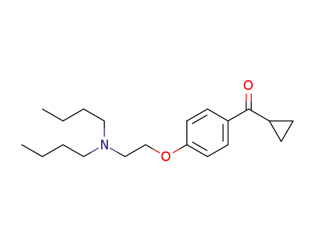 {4-[2-(N,N-dibutylamino)ethoxy]phenyl}cyclopropylmethanone