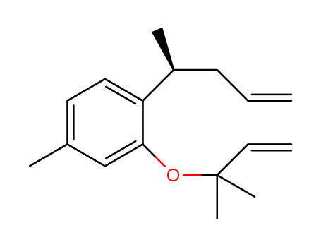 2-methylbut-3-en-2-yl 5-methyl-2-[(2S)-pent-4-en-2-yl]phenyl ether