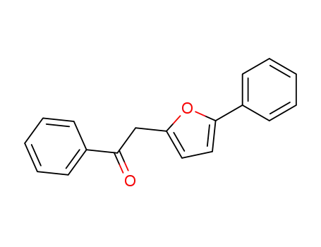 Molecular Structure of 54980-24-4 (Ethanone, 1-phenyl-2-(5-phenyl-2-furanyl)-)