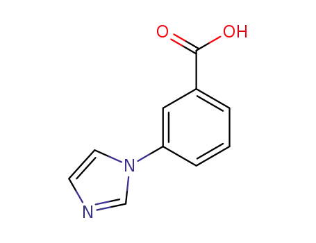Molecular Structure of 108035-47-8 (3-(1H-IMIDAZOL-1-YL)BENZOIC ACID)