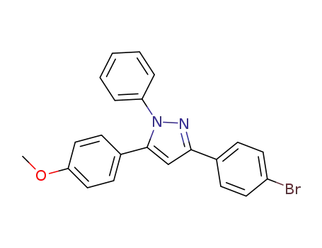 3-(4''-bromophenyl)-5-(4'-methoxyphenyl)-1-phenylpyrazole