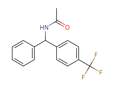 N-[(4-trifluoromethylphenyl)(phenyl)methyl]acetamide