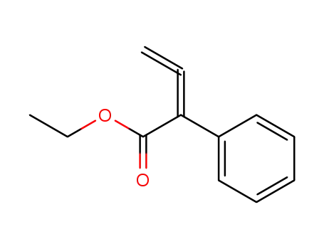 Benzeneacetic acid, a-ethenylidene-, ethyl ester