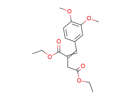 diethyl 2-(3,4-dimethoxybenzylidene)succinate