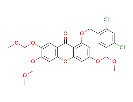 C<sub>26</sub>H<sub>24</sub>Cl<sub>2</sub>O<sub>9</sub>