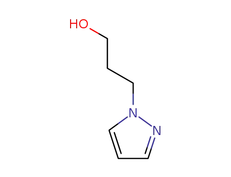 Molecular Structure of 180741-37-1 (3-(1H-pyrazol-1-yl)-1-propanol)