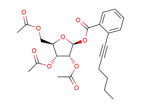 2,3,5-tri-O-acetyl-β-D-ribofuranosyl ortho-hexynylbenzoate