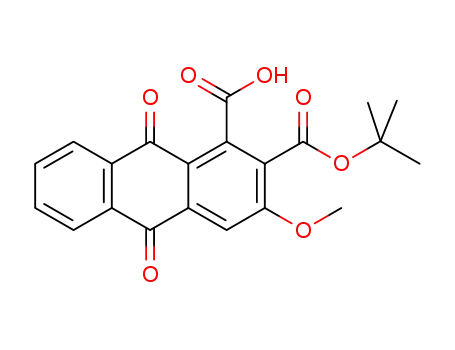 2-tert-butoxycarbonyl-3-methoxy-9,10-anthraquinone-1-carboxylic acid