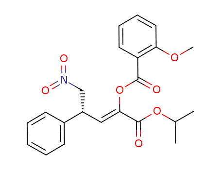(R,Z)-1-isopropoxy-5-nitro-1-oxo-4-phenylpent-2-en-2-yl 2-methoxybenzoate