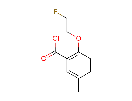 2-(2-fluoroethoxy)-5-methylbenzoic acid