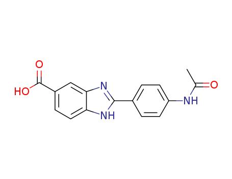 2-(4-Acetylaminophenyl)-1H-benzimidazole-5-carboxylic acid